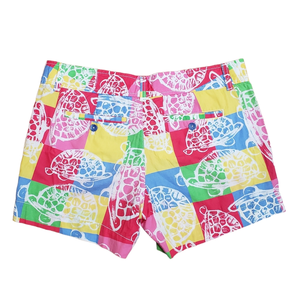 Lilly Pulitzer Callahan Patchwork Multicolor Turt… - image 2